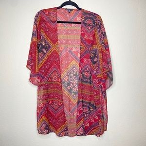 American Eagle Floral Kimono